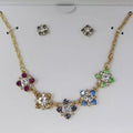 Charter Club Gold-Tone 2-PC. Set Crystal Mini-Cluster Statement by Vanessa Jane