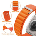 Alpine Loop Nylon Strap for Apple Watch Ultra 49mm Series 11 10 9 8 SE by Merch Section