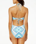 Bar III Crystal Plunge Cutout Monokini One-Piece Swimsuit, Size Small by Vanessa Jane