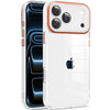 Clear Hybrid Case with Color Buttons for iPhone 17 Pro Max