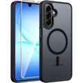 Shockproof Case with Tempered Glass for Samsung Galaxy A37 5G Multicolor by Merch Section