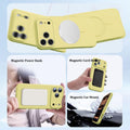 Shockproof Liquid Silicone MagSafe Case for iPhone 17 Pro Max 16 15 14 Black by Merch Section