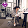 Floortex Anti-Static Chairmat Rect 48x60 Clear 3115226EV by Vanessa Jane