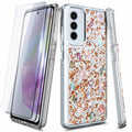 Shockproof Case with Tempered Glass for Samsung Galaxy A25 5G Multicolor by Merch Section