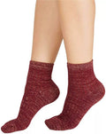 INC International Concepts 2-Pack Cozy Ribbed Shimmer Fashion Socks One Size by Vanessa Jane