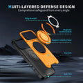 Magnetic Ring Stand Rugged Shockproof Case for iPhone 17 Pro Max Air 17 Pro 17 by Merch Section