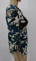 JM Collection Petite Printed Top, Size PP by Vanessa Jane