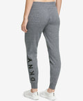 DKNY Women's Sport Lace-Up Fleece Joggers by Vanessa Jane