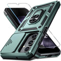 Shockproof Case with Tempered Glass for Samsung Galaxy S25 FE Multicolor by Merch Section