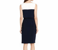 American Living Womens Julius Popover Sleeveless Party Dress, Navy, Size 16 by Vanessa Jane