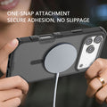 MagSafe Shockproof Matte Frost Case for iPhone 17 Pro Max Air 16 15 14 13 Black by Merch Section