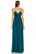 Cushnie Draped Asymmetric Silk Gown, Size 2 by Vanessa Jane