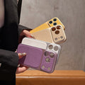 Leather Back Shockproof Rugged Phone Case for iPhone 17 Pro Max Air 16 15 14 13 by Merch Section