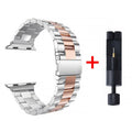 Metal Band Strap for Apple Watch Series 11 10 9 8 7 6 5 SE 3 42mm 44mm 45mm by Merch Section