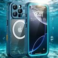 MagSafe Waterproof Shockproof Heavy Duty Case for iPhone 16 17 Pro Max Plus Green by Merch Section