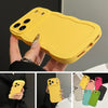 Wavy Frame TPU Shockproof Case for iPhone 17 Pro Max 17e Air 16 15 14 13 12 11