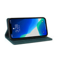 RFID Blocking Folio Wallet Case for iPhone 14 13 12 11 XR XS 8 7 Black by Merch Section