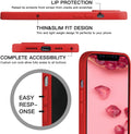 Silicone Case With Camera Lens Cover for iPhone 17 16 15 14 13 12 11 Pro Max XS X 8 7 by Merch Section