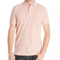 Vintage 1946 Mens Stretch Pique Polo, Light Pink by Vanessa Jane