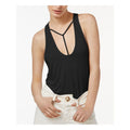 Free People Amelia Black Tank Top - We The Free, Size Small by Vanessa Jane