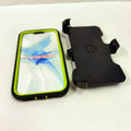 Defender Case for iPhone 13 Pro Max Clip Camo Green by Merch Section