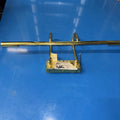 Brass Picture Frame Light, Hardwired Wall Mount, for Art or Mirror by Price Is Right Miami