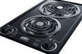 Summit CCE212BL 12-In Wide 2 Burner Induction Coil Cook Top, 115V by Vanessa Jane
