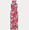 Lauren Ralph Lauren Womens Floral Halter Maxi Dress by Vanessa Jane