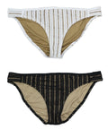 Bar III Crochet Overlay Side Tab Solid Color Hipster Bikini Bottom by Vanessa Jane