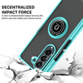 Ring Stand Holder Hybrid Matte Hard Case for Samsung Galaxy Z Fold 6/5/4/3 by Merch Section