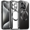 Mag Safe Case With Camera Lens Cover for iPhone 17 16 15 14 13 12 11 Pro Max Air Plus