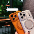 Mag Safe Rotatable Ring Stand Matte Case for iPhone 17 Pro Max Air 16 15 14 13 by Merch Section
