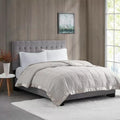Madison Park Windom Down Alternative Blanket, Microfiber with 3M Scotchgard King by Vanessa Jane