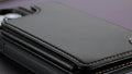 RFID Blocking Leather Wallet Case for iPhone 17 Pro Max 17 Pro 17e Air Black by Merch Section