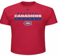 NHL Montreal Canadiens Game Misconduct Short Sleeve Crew Neck Tee, Medium by Vanessa Jane