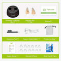 Rechargeable Hearing Aids – Invisible In-Ear, Noise Reduction, Volume Control by DailySale