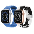 Braided Bracelet Band for Apple Watch Series 9 8 7 6 5 4 3 2 1 SE by Merch Section