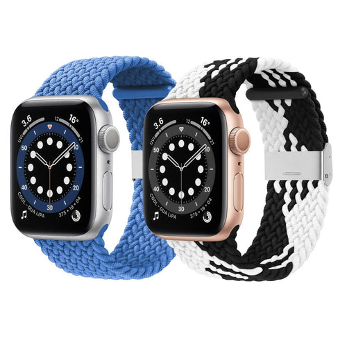 Braided Bracelet Band for Apple Watch Series 9 8 7 6 5 4 3 2 1 SE by Merch Section