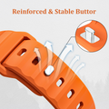 Silicone Sport Band Strap for Apple Watch Ultra 3 11 10 9 8 7 49mm by Merch Section
