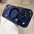 Shockproof MagSafe Case for iPhone 17 Pro Max Air with Kickstand Camera Lens Cover by Merch Section