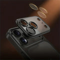 Plating Matte Hard Case With Camera Lens Protector for iPhone 17 16 15 14 13 Pro Max Air by Merch Section