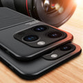 Shockproof TPU Case Slim Leather Cover for iPhone 17 Pro Max 16 15 14 13 12 11 by Merch Section