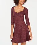 Be Bop Women's Juniors Glitter Cinch Front Party Dress, Size Small by Vanessa Jane
