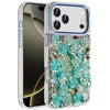Roses Arrangement 3D Bling Case for iPhone 17 Pro Max with Tempered Glass