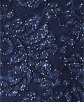 Emerald Sundae Juniors Glitter Lace a-Line Dress - Navy Size XXS by Vanessa Jane