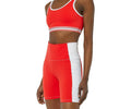 Solid and Striped 289956 Womens Pocket Bike Shorts by Vanessa Jane
