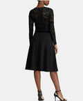 Lauren Ralph Lauren Lace-Bodice Dress, Size 16P by Vanessa Jane