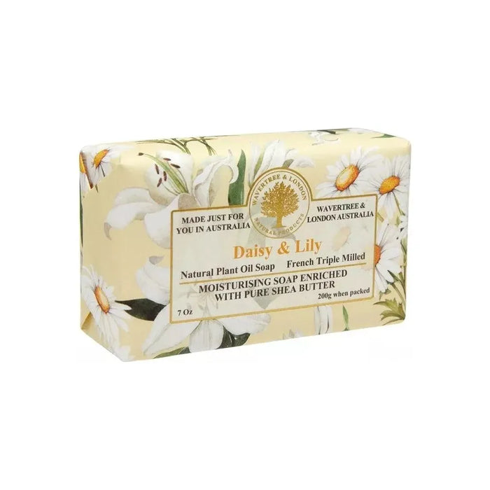 Wavertree & London Daisy & Lily Natural Soap 7 Oz by Pasteur Pharmacy