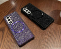 Bling Glitter Magnetic Shockproof Hard Rugged Case for Samsung Galaxy Z Fold 7/6/5/4/3 by Merch Section