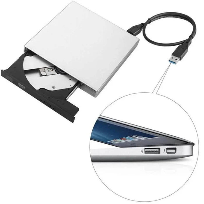 Ultra-thin External DVD RW CD Writer Drive USB 3.0 by DailySale